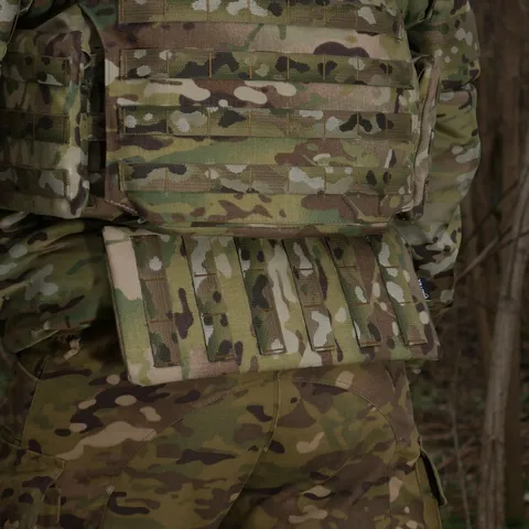 Захист попереку з балістичним пакетом 1 клас захисту Militex cordura USA Multicam — фото 10