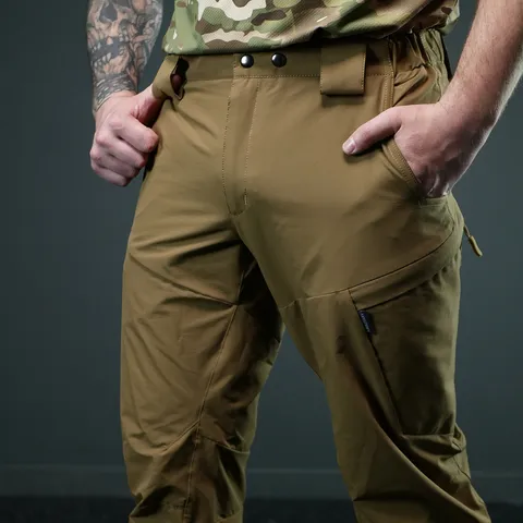 Тактичні літні штани GECON BR | Nylon-Stretch | Колір койот — фото 10