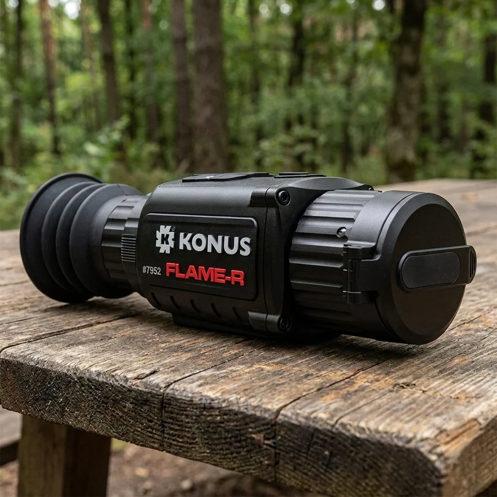 Тепловізійний приціл KONUS FLAME-R 2.5x-20x 256x192