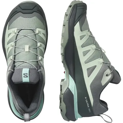 Жіночі кросівки Salomon X ULTRA 360 для міста та активного руху Зелений/Сірий — фото 7