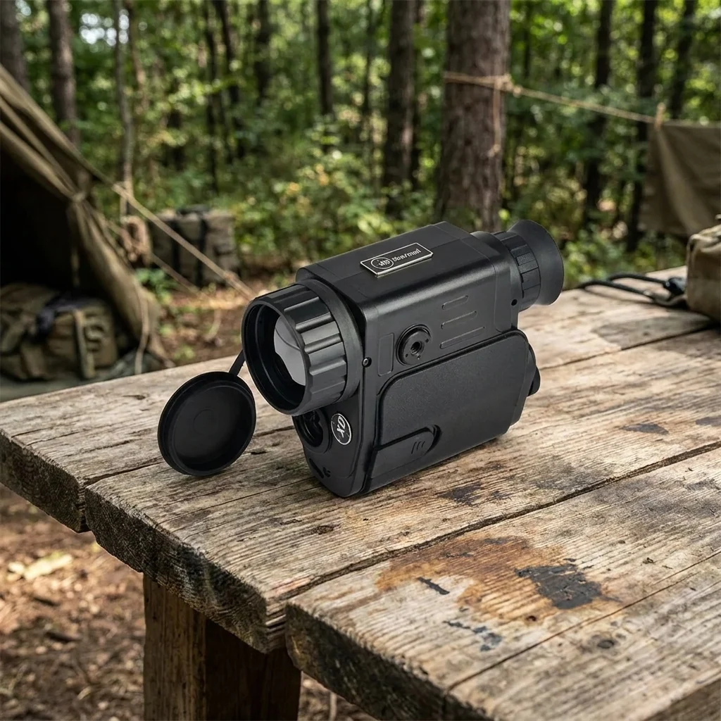Монокуляр тепловізійний XD Thermal LRF S 2.6x-10.4x 384x288@17μm. Далекомір 1200м