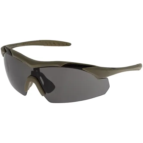 Окуляри балістичні Wiley X WX Vapor 2.5. 3 лінзи (Grey/Clear/Light Rust) оправа Tan — фото 6