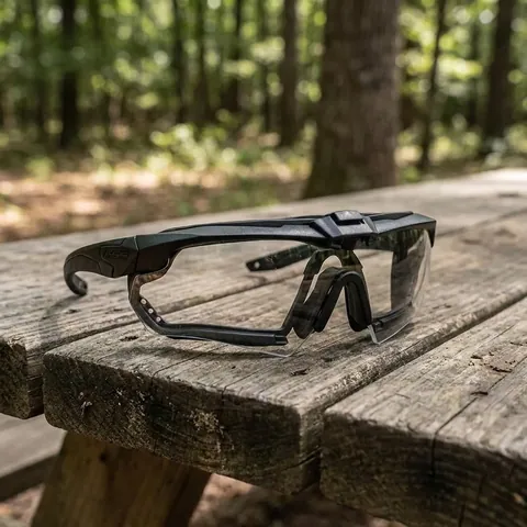 Окуляри балістичні ESS Crossbow Black/Clear