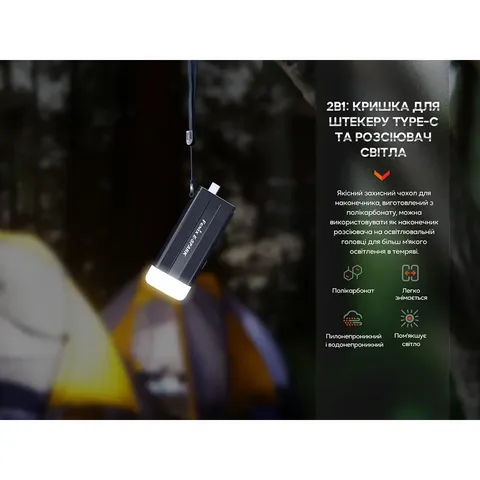 Ліхтар ручний Fenix E-SPARK — фото 14