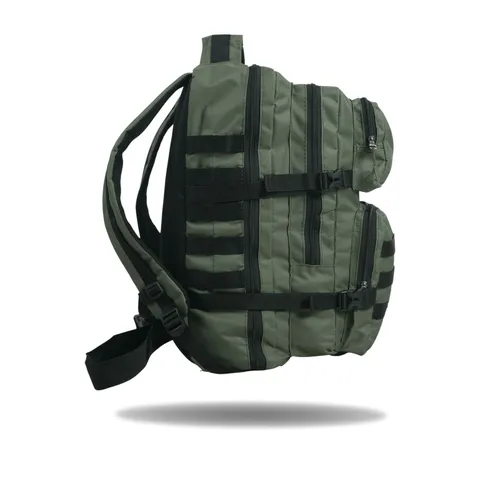 Рюкзак тактичний 30 л з системою MOLLE Олива (виробництво Україна) — фото 3