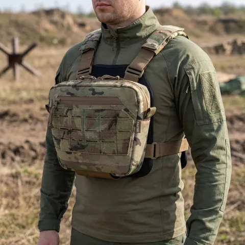 Сумка-напашник з балістичних захистом 2 клас Militex XL Cordura original USA Мультикам