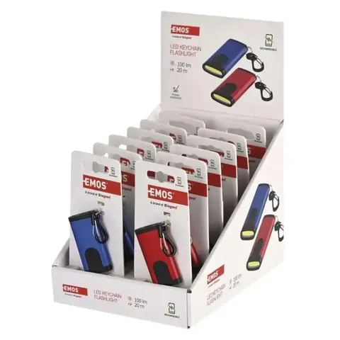 Світлодіодний акумуляторний міні ліхтарик-брелок EMOS P4724 100 Lm Li-pol 200 mAh — фото 4