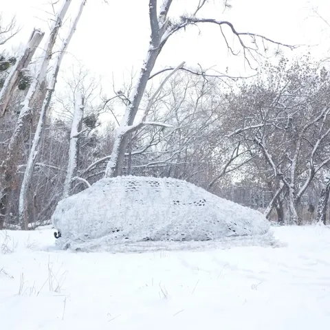 Зимова маскувальна Militex сітка зимовий мультикам індивідуального розміру (50 грн за 1 кв.м.) — фото 6