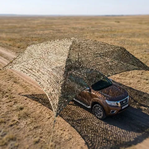Маскувальна сітка Militex для окопів та бліндажів Степовий мультикам 10х20м (площа 200 кв.м.)