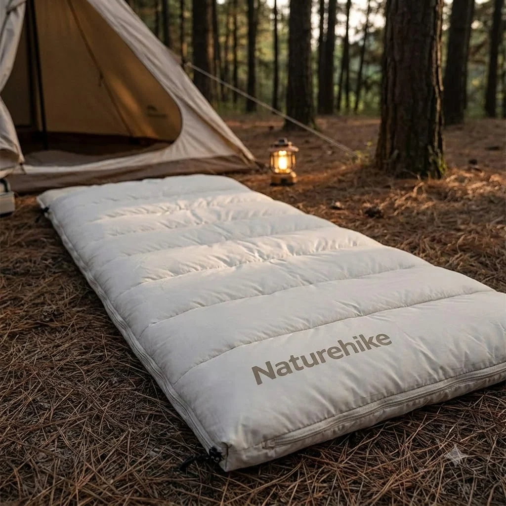 Спальний мішок Naturehike LD150 CNK2300SD016 лівий, бежевий