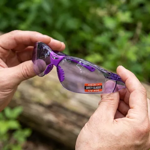 Окуляри захисні Global Vision Cruisin (purple), фіолетові, Фіолетовий — фото 3