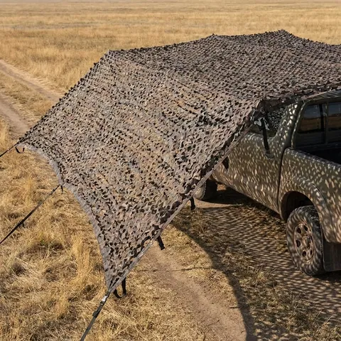 Маскувальна сітка Militex для авто Мультикам бруд 5х7м (площа 35 кв.м.)