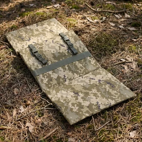 Чотирьохсекційний каремат п'ятиточка піксель П-4 Кордура — фото 3