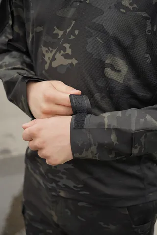 Тактична сорочка УБАКС UA (CoolPass) з довгим рукавом Black — фото 10