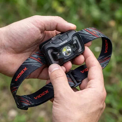 Налобний світлодіодний ліхтарик VIDEX VLF-H025C 310Lm 5000K — фото 3