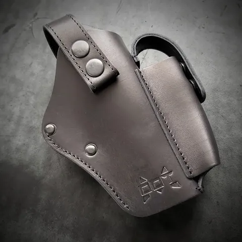 Кобура поясна під BERETTA 92 | на скобі | чорна — фото 2