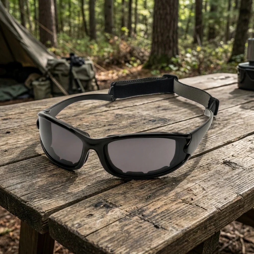Захисні окуляри з полярізацією Pyramex Pmxcel Polarized (gray) Anti-Fog, сірі, Чорний