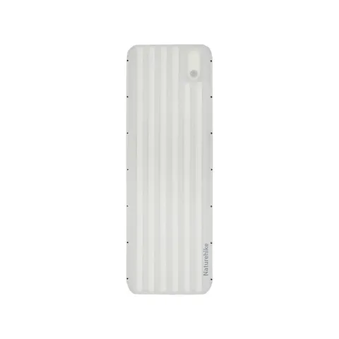 Матрац надувний одинарний Naturehike CNK2450WS034, 95 мм, із мішком для надування, білий — фото 2