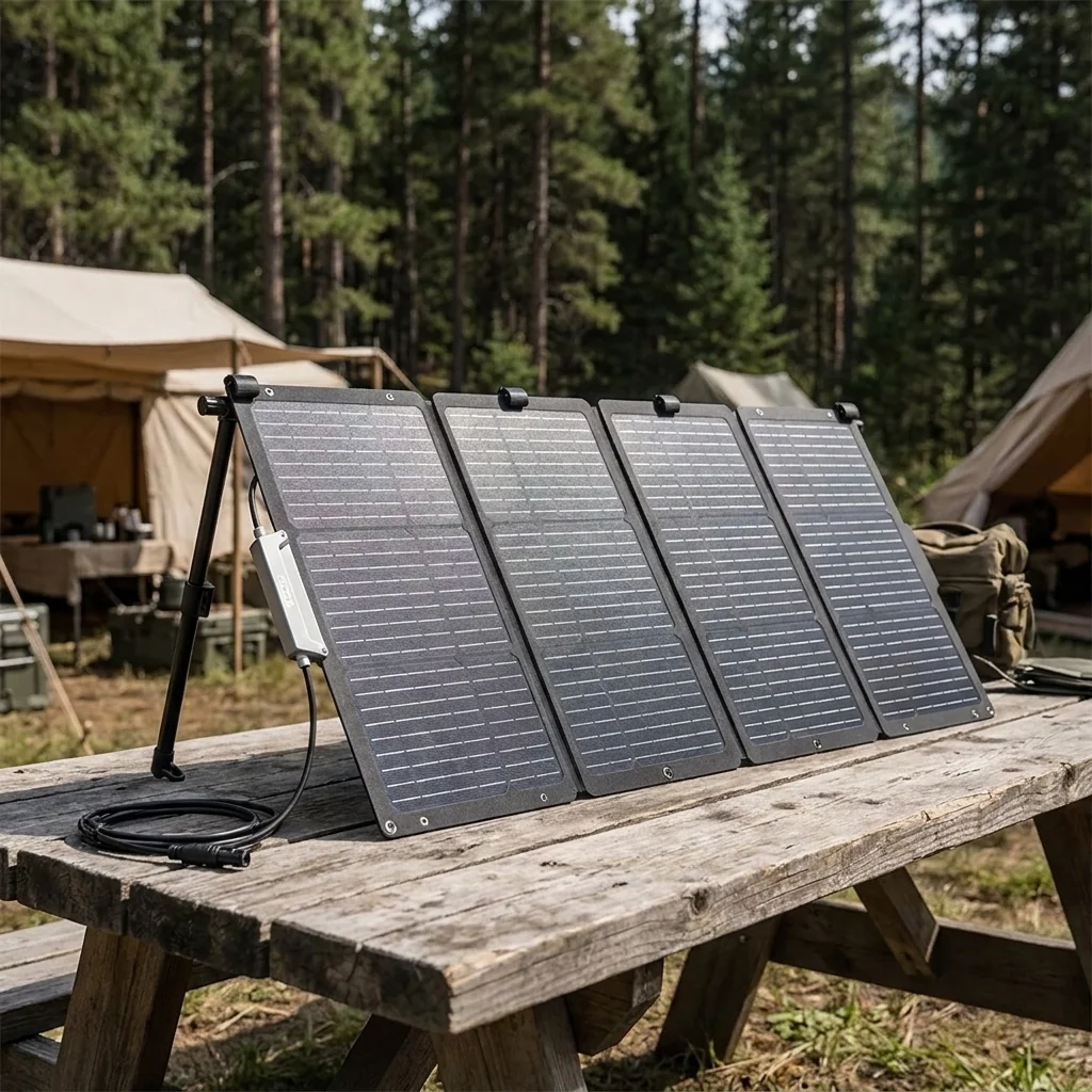 Сонячна панель Litheli 100W IP65 складана із сумкою