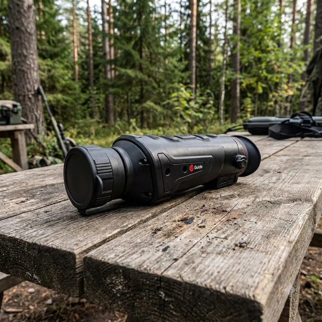 Монокуляр тепловізійний GUIDE TrackIR Pro 640x480 35 мм 2-16x 2800м