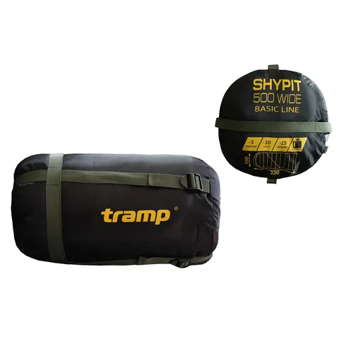Спальний мішок-ковдра з блискавкою праворуч Tramp Shypit 500 Wide — фото 13