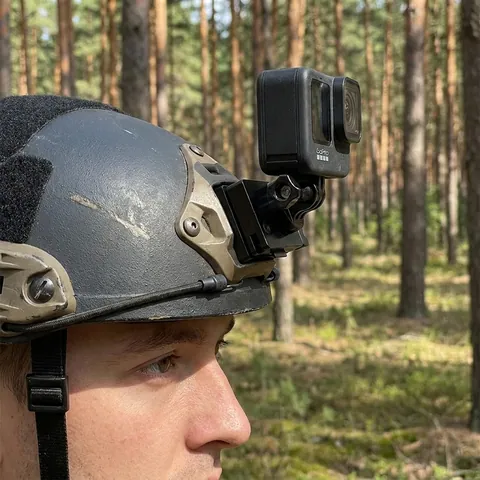 NVG тактичне кріплення на шолом для екшн-камери | металевий адаптер NVG | Picatinny/шоломна платформа