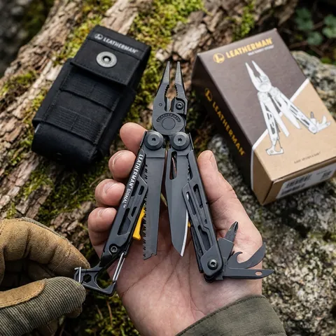 Мультиінструмент Leatherman SIGNAL BLACK, синтетичний чохол, картонна коробка — фото 3