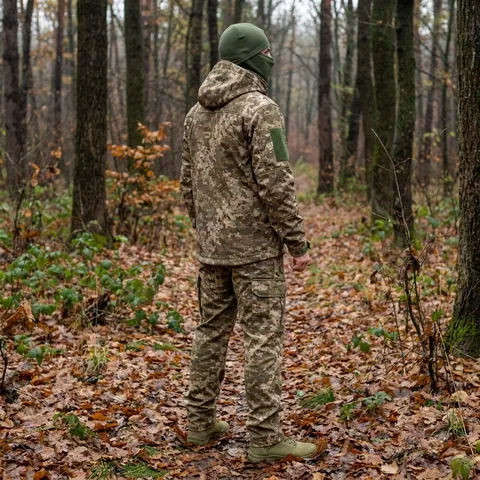 Демісезонний костюм Softshell Kiborg Піксель