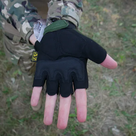 Безпалі рукавиці олива Mechanix MXK-2 — фото 12