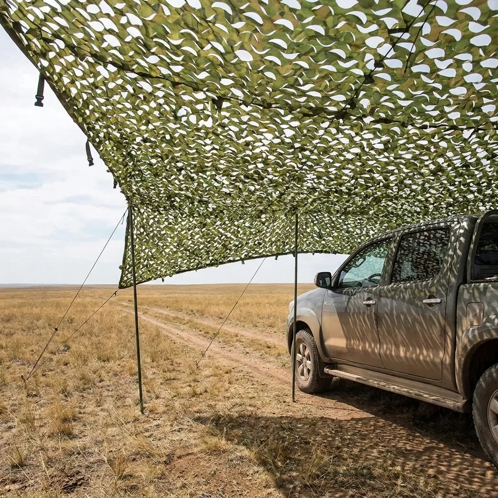Маскувальна сітка Militex для авто Камуфляж 6х10м (площа 60 кв.м.)