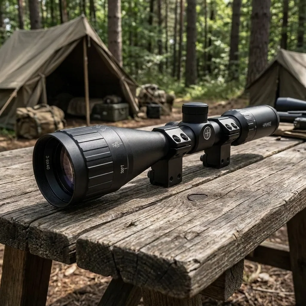 Приціл оптичний Hawke Fast Mount 3-9x40 AO сітка Mil Dot. Кільця на Ластівчин хвіст