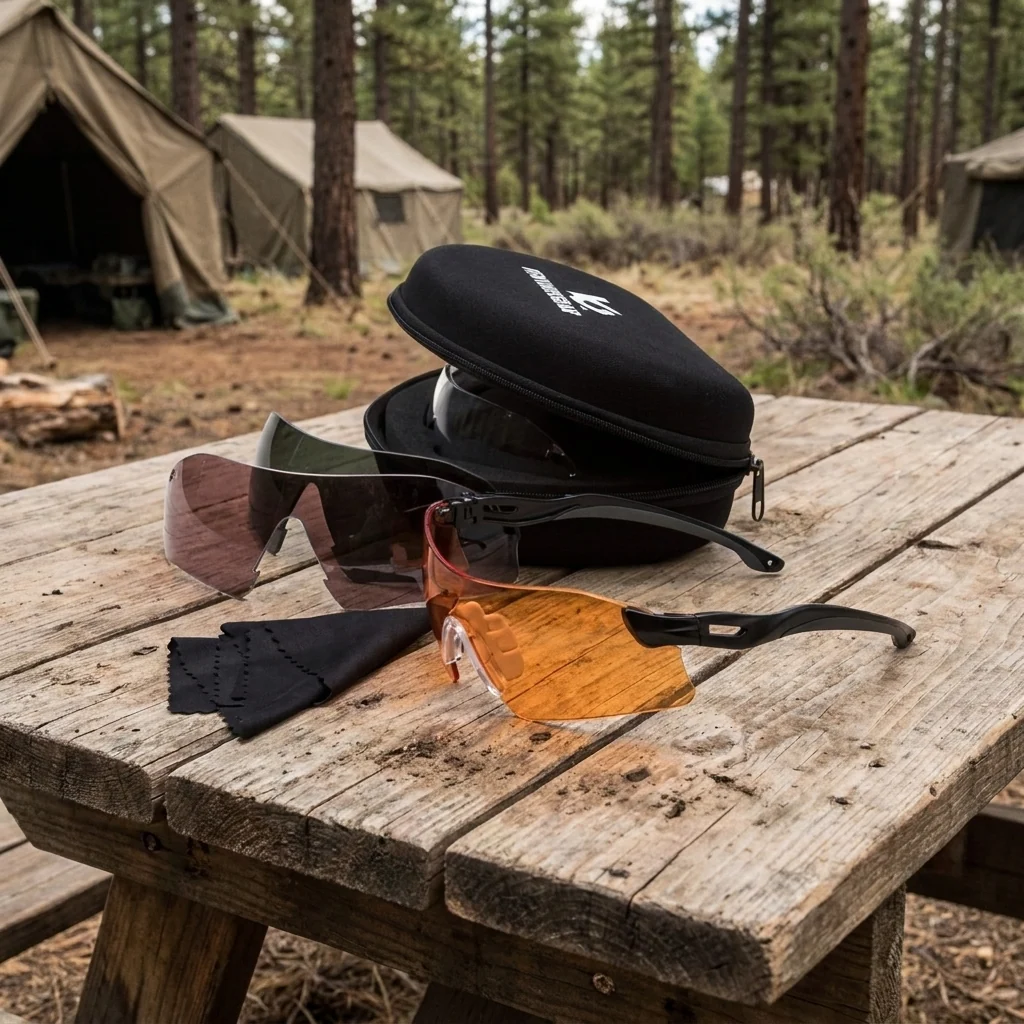 Окуляри захисні зі змінними лінзами Venture Gear Drop Zone Anti-Fog, Чорний