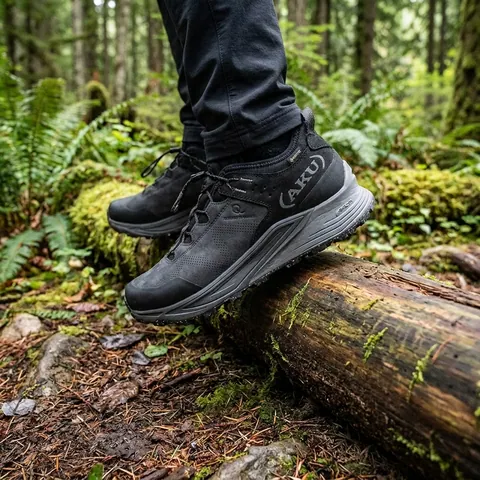 Кросівки AKU Omnia V-Light GTX WS 4.5 black/anthracite — фото 3