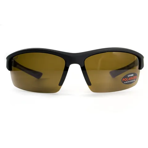 Окуляри поляризаційні BluWater Daytona-1 Polarized (brown), гідрофобні коричневі лінзи (Repelon™), Синій — фото 5