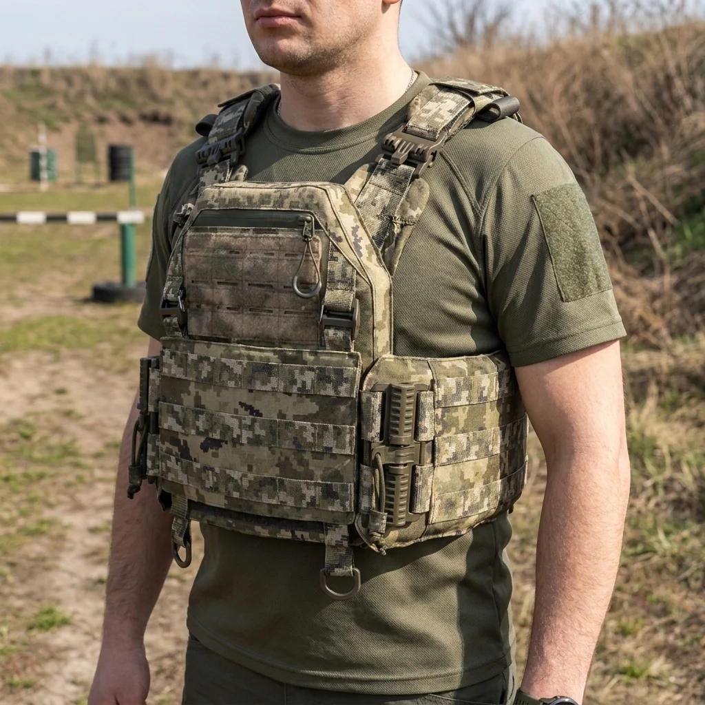 Бронезахист плитоноска Піксель Kiborg GU gen.2