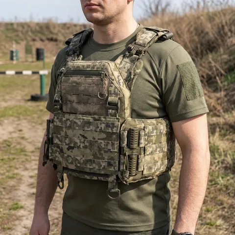 Бронезахист плитоноска Піксель Kiborg GU gen.2