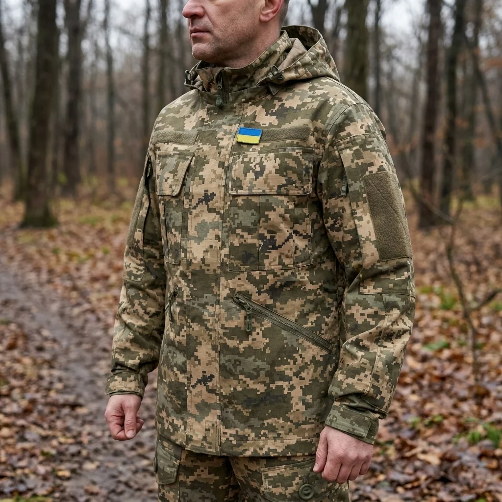 Жіноча тактична куртка FC Combat Fit, піксель