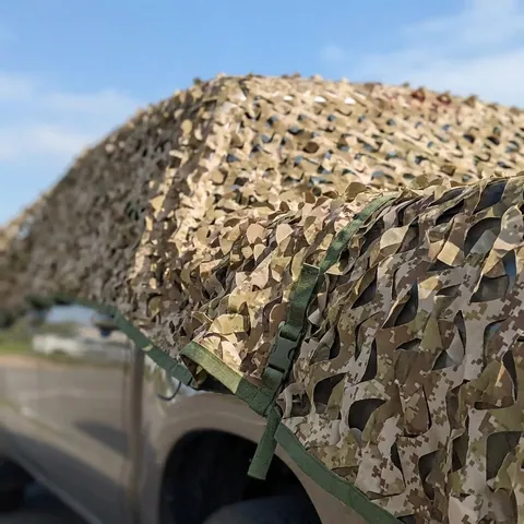 Маскувальна сітка Militex для авто Піксель 5х8м (площа 40 кв.м.) — фото 3