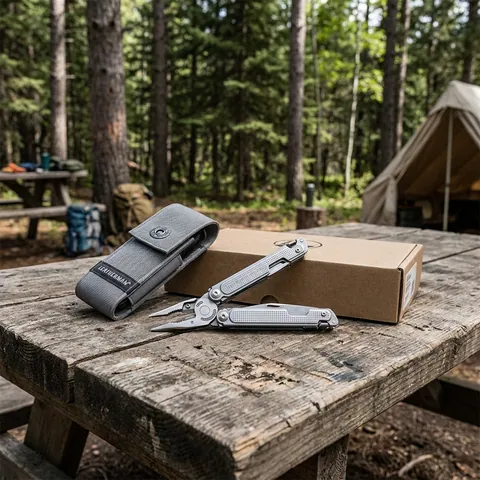 Мультиінструмент Leatherman Free P4, синтетичний чохол, картонна коробка