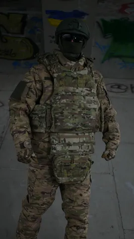 Сумка-напашник з балістичних захистом 2 клас Militex XL Cordura original USA Мультикам — фото 10