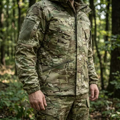 Польовий костюм FS Stretch-RipStop (Кітель та штани) для ЗСУ - Мультикам — фото 3
