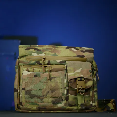 Смарт-сумка через плече Kiborg Tactic city Assistant bag Kiborg Cordura Multicam XL — фото 9
