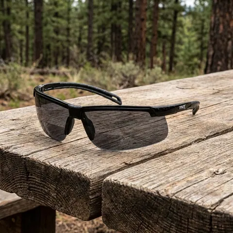 Окуляри Pyramex Ever-Lite Bifocal (gray +1.5) Super Anti-Fog H2MAX, біфокальні сірі з діоптріями, Чорний