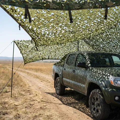 Маскувальна сітка Militex для авто Мультикам весна 8х10м (площа 80 кв.м.) — фото 1