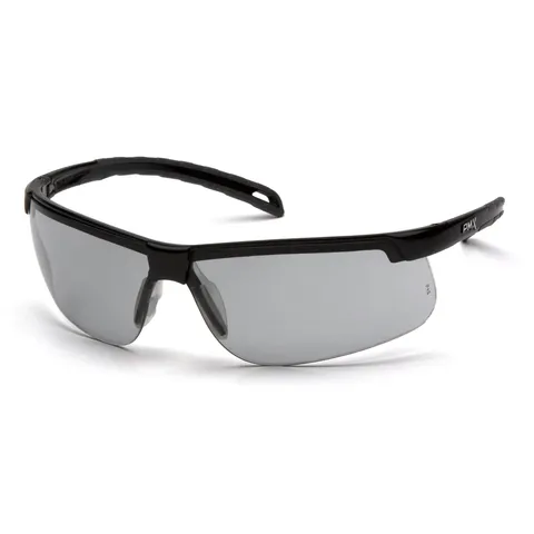 Окуляри захисні Pyramex Ever-Lite (light gray) H2MAX Anti-Fog, світло-сірі напівтемні, Чорний — фото 2