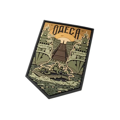 ПВХ Патч (шеврон) "Одеса" олива — фото 4