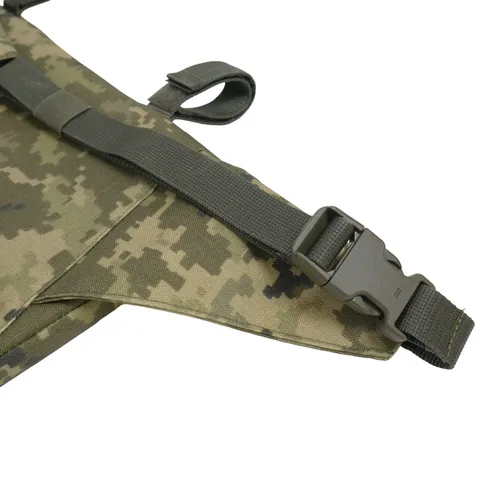 Каремат-сидушка Kiborg 20mm (посилена) Cordura Pixel під бронепакет — фото 6