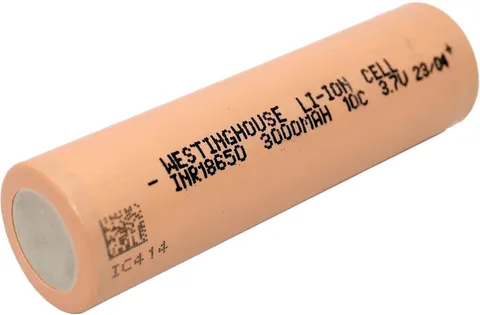 Акумулятор Westinghouse INR18650 3000 mAh 3.7V 10C високострумовий Li-ion Flat Top без захисту — фото 3