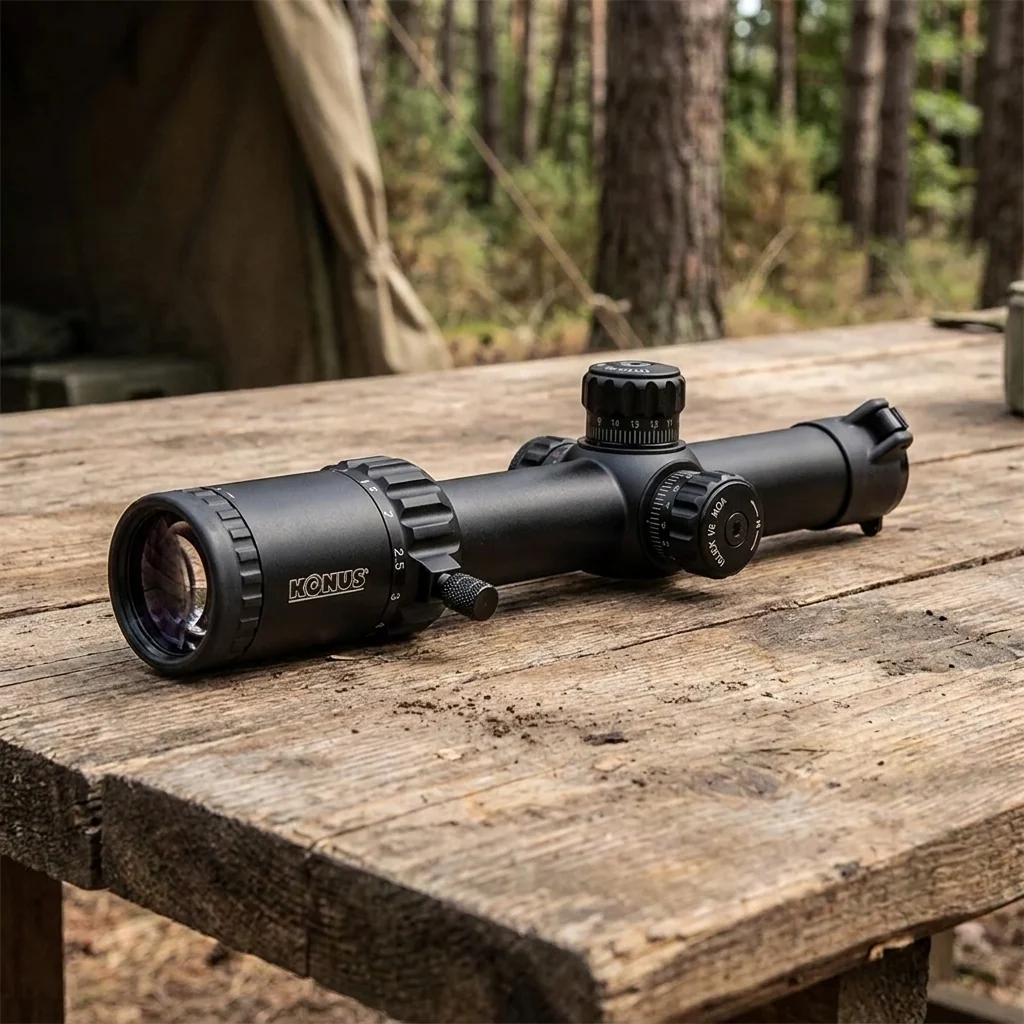 Оптичний приціл KONUS EVENT 1-10x24 Circle Dot IR