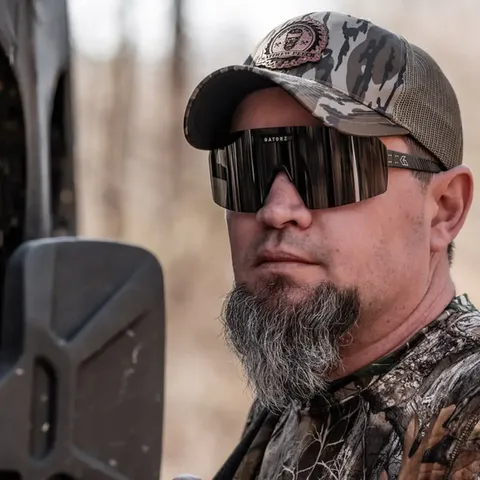 Захисні окуляри Gatorz Havok ANSI Z87.1+ Smoke Polarized w/Anti-Fog, Black Cerakote - GZ-13-047 — фото 7